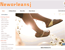 Tablet Screenshot of neworleansjane.com